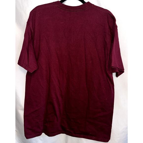 Disney Parks Grumpy Men’s XL Maroon Short Sleeve Graphic Tee How About No - Picture 3 of 6